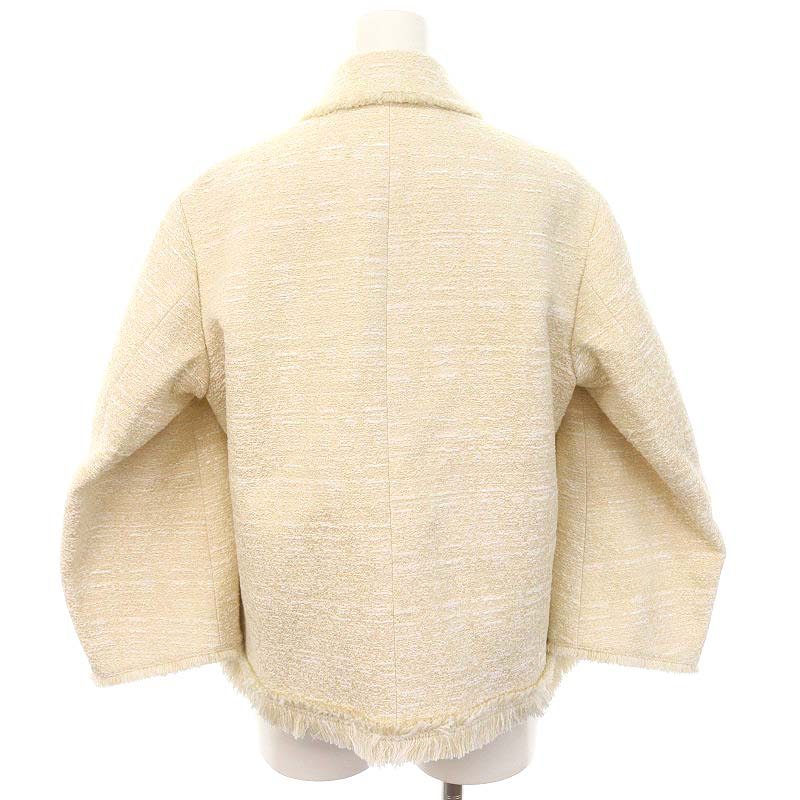 Drawer ツイードフリンジニット