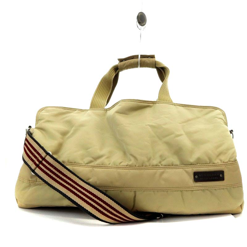 バーバリーブルーレーベル BURBERRY BLUE LABEL ボストンバッグ  