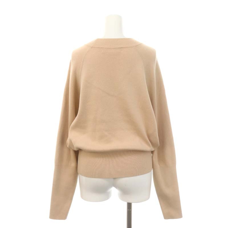 CABaN キャバン コットンカシミヤ ボトルネックラグランスリーププル  