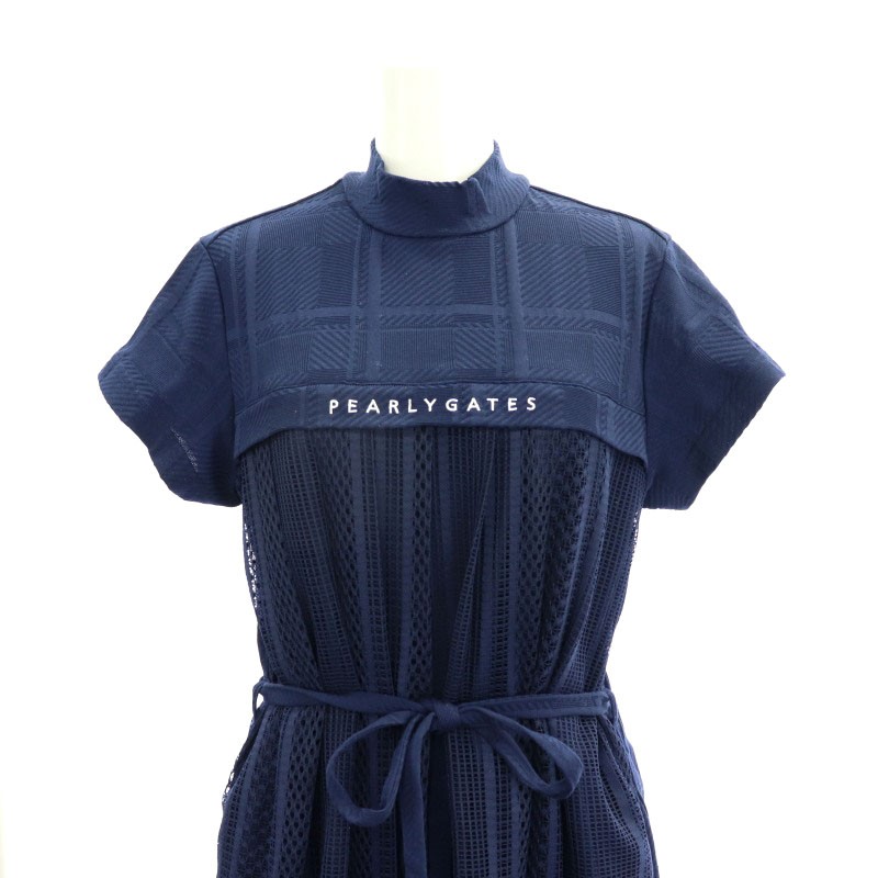 PEARLYGATES ブラウンワンピース　サイズ2 新品未使用 パーリーゲイツ 新品 2号 ブラウン ワンピース 取扱アイテム一覧