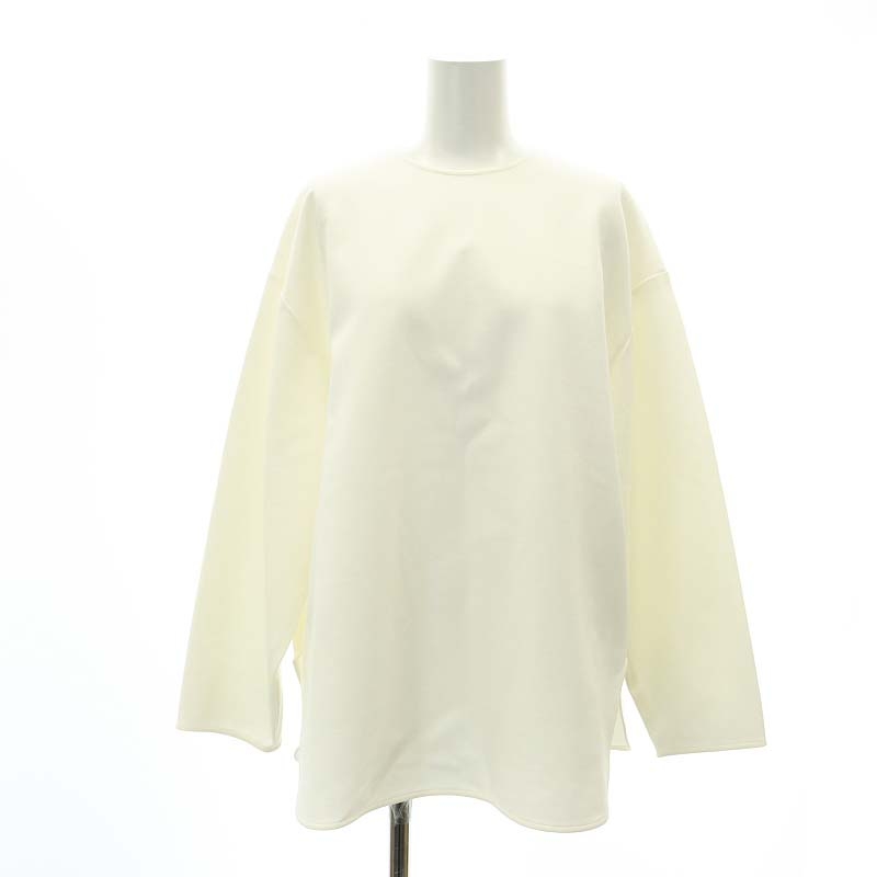 未使用品 ヨリ yori 22AW ぬくぬくteeブラウス カットソー 長袖 プル 