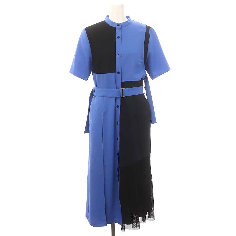 UNITED TOKYO メッシュレイヤードシャツワンピース 【最終お値下げ