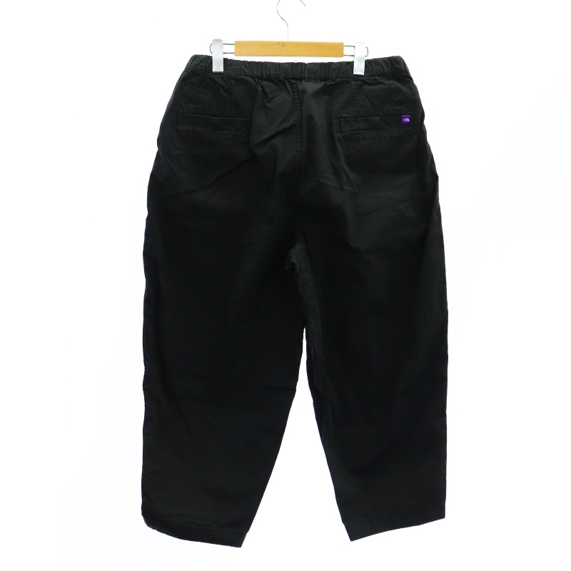 【美品】パープルレーベル　リップストップワイド クロップドフィールドパンツ　黒 NT5355N]THE NORTH FACE PURPLE LABEL(ザ・ノース・フェイス