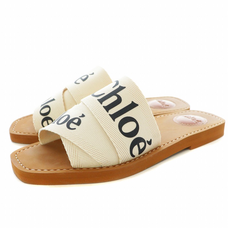 クロエ chloe WOODYミュール 36 定価69300 クロエ(Chloe)クロエ WOODY