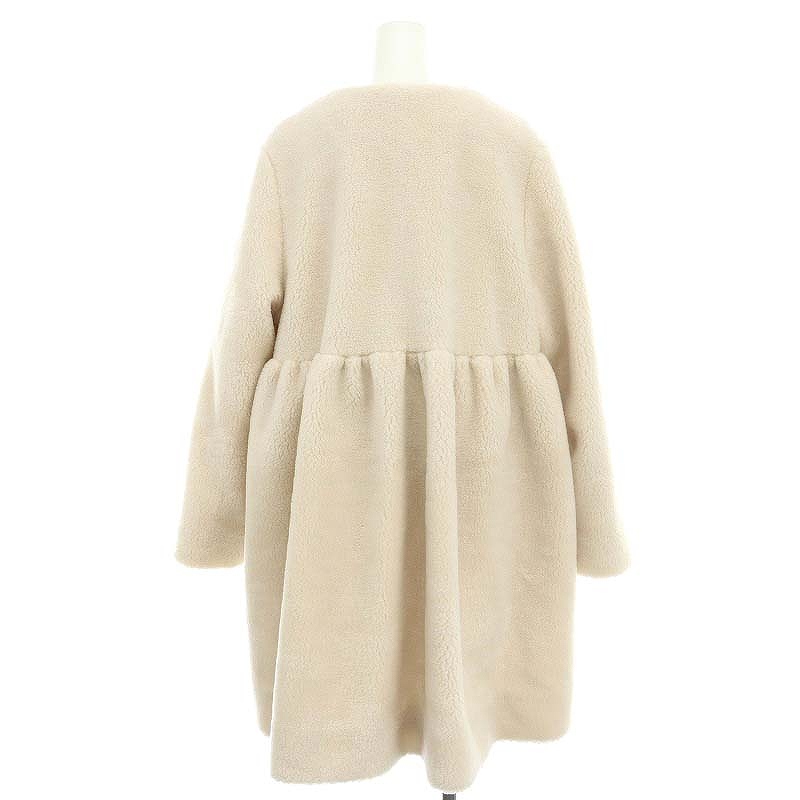 お値下げ中⭐︎yori もふボアコート　アイボリー36 お値下げ中⭐︎yori もふボアコート アイボリー36 Yori 23AW もふボア