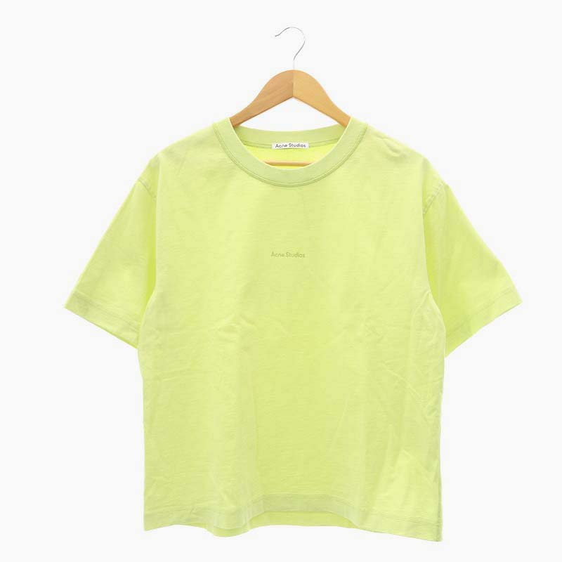アクネ ストゥディオズ Acne Studios ロゴ クルーネックTシャツ 