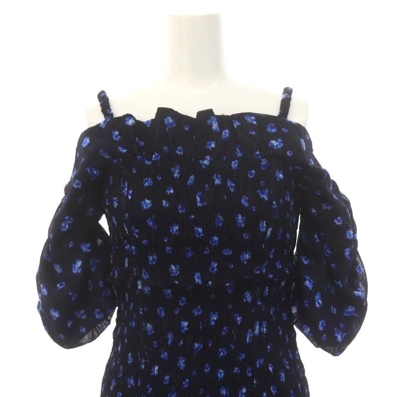 スナイデル SNIDEL 24SS フリルオフショルシャーリングワンピース  