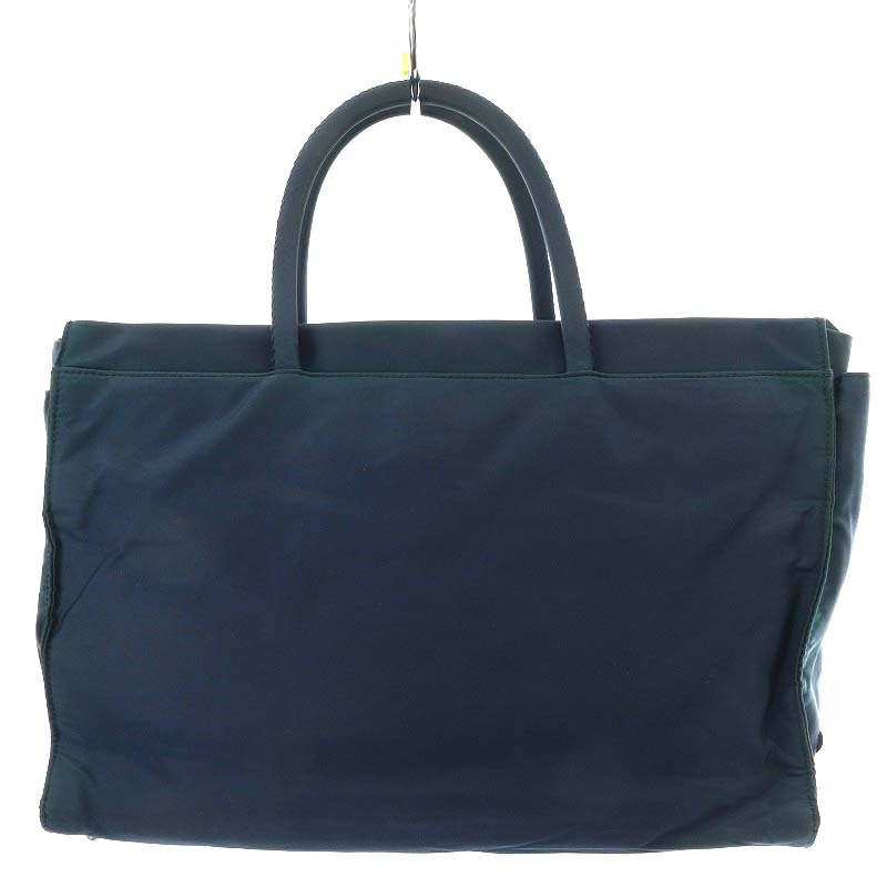 プラダ PRADA ナイロントートバッグ ネイビー B7953 /MI □OS □OH 