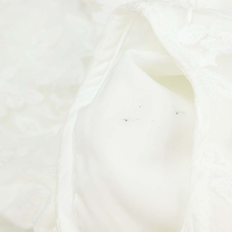 アルページュストーリー Arpege story 24SS 3Dレースぺプラムブラウス  