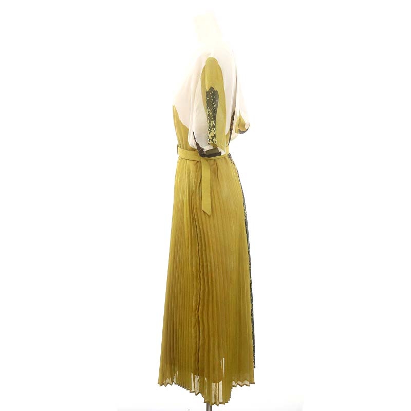 アメリヴィンテージ Ameri VINTAGE 21SS FUDE ART PLEATS DRESS ドレス  