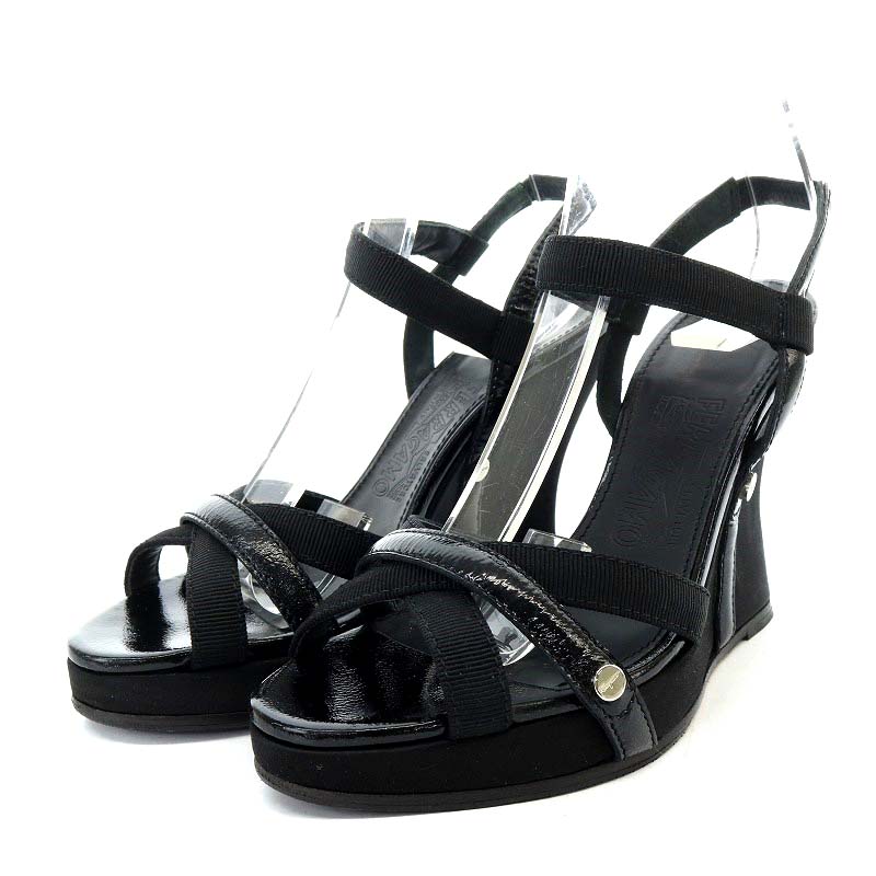 サルヴァトーレフェラガモ Salvatore Ferragamo アンクルストラップ 
