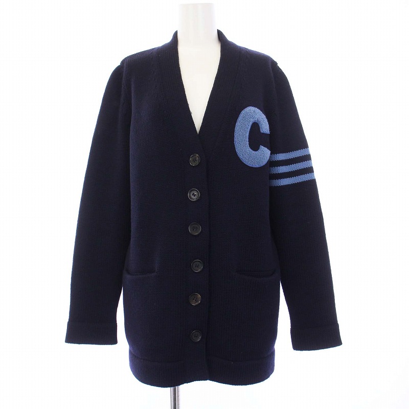 CELINE ネイビー カーディガン 長袖 CELINE ネイビー カーディガン 長袖