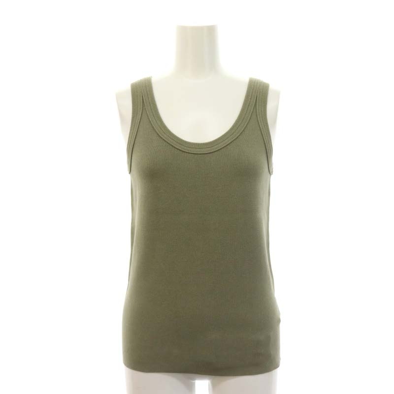 ミューズ ドゥーズィエム クラス 23AW W COTTON タンクトップ 緑 TWIST タンクトップ（Tシャツ／カットソー）｜Deuxieme Classe