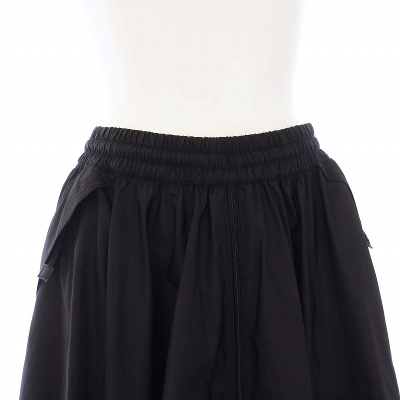 プラダ PRADA RE-NYLON 23SS フレアスカート ロング イージー