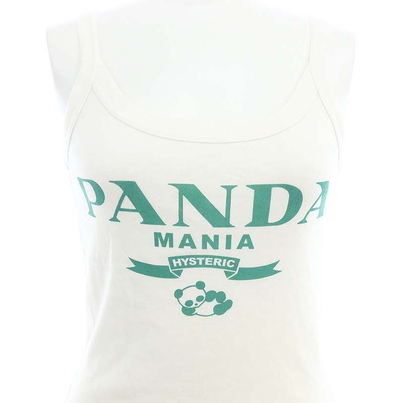 ヒステリックグラマー キャミソールタンクトップ白