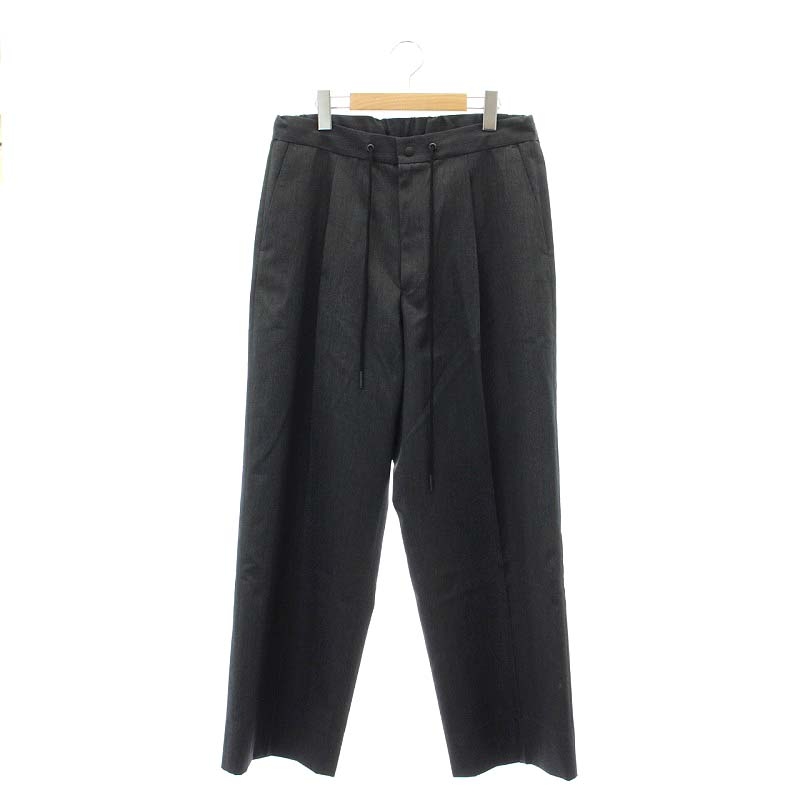 ザ リラクス THE RERACS 24AW SUPER TWILL S+S THE EASY SLACKS WIDE 