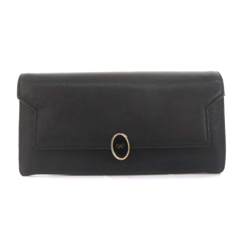 アニヤハインドマーチ ANYA HINDMARCH Bathurst Bow Wallet 二つ折り長 