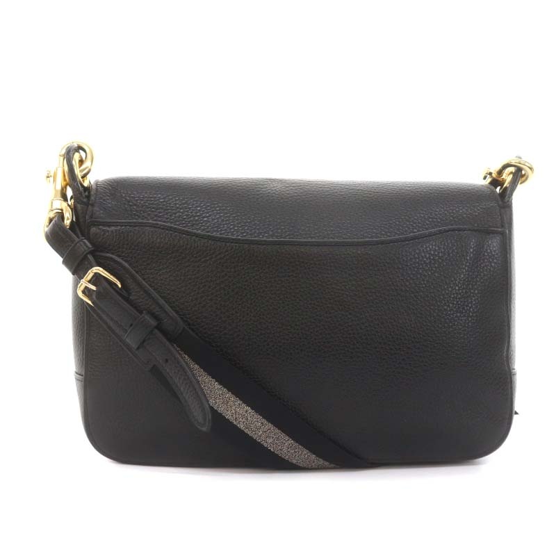 コーチ COACH ロゴ クロスボディ ショルダーバッグ レザー 黒 コーチ COACH ロゴ クロスボディ ショルダーバッグ レザー 黒