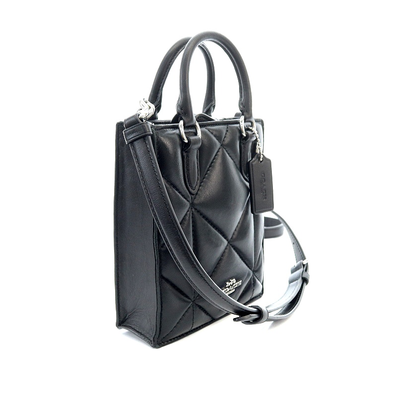 コーチ COACH ノース サウス ミニ トート パフィー ダイヤモンド