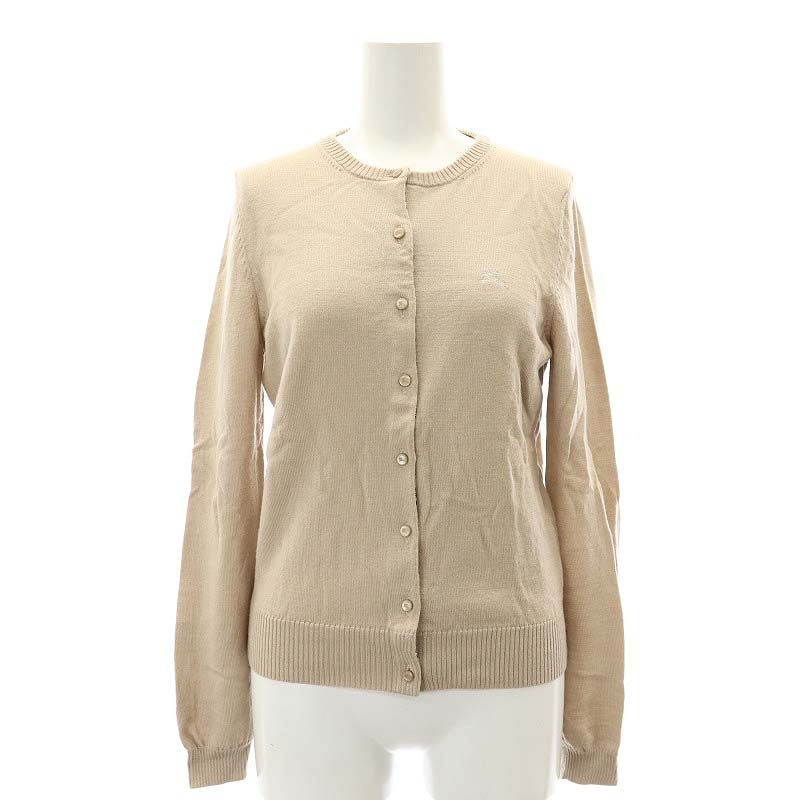 バーバリー Burberry ブルーレーベル カーディガン ノバチェック 38