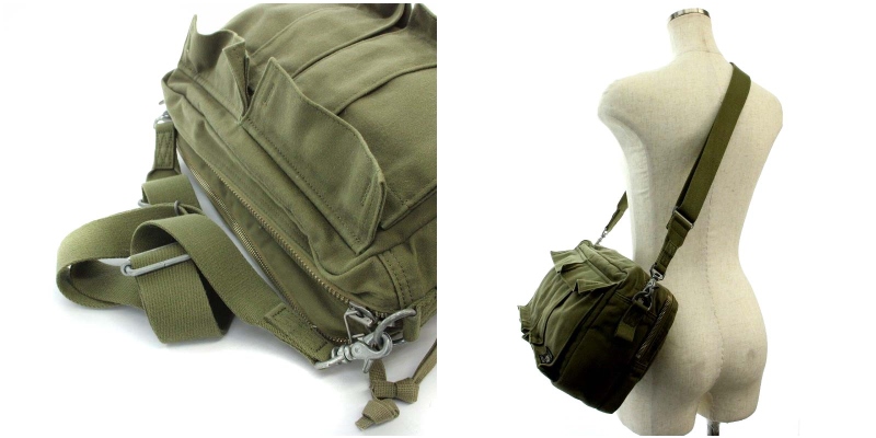 ポーター PORTER 吉田カバン LOVE&PEACE キャンバス クロスボディ