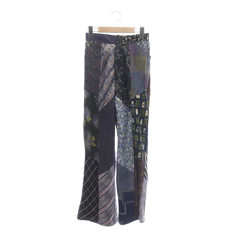 malion vintage パッチワークパンツ