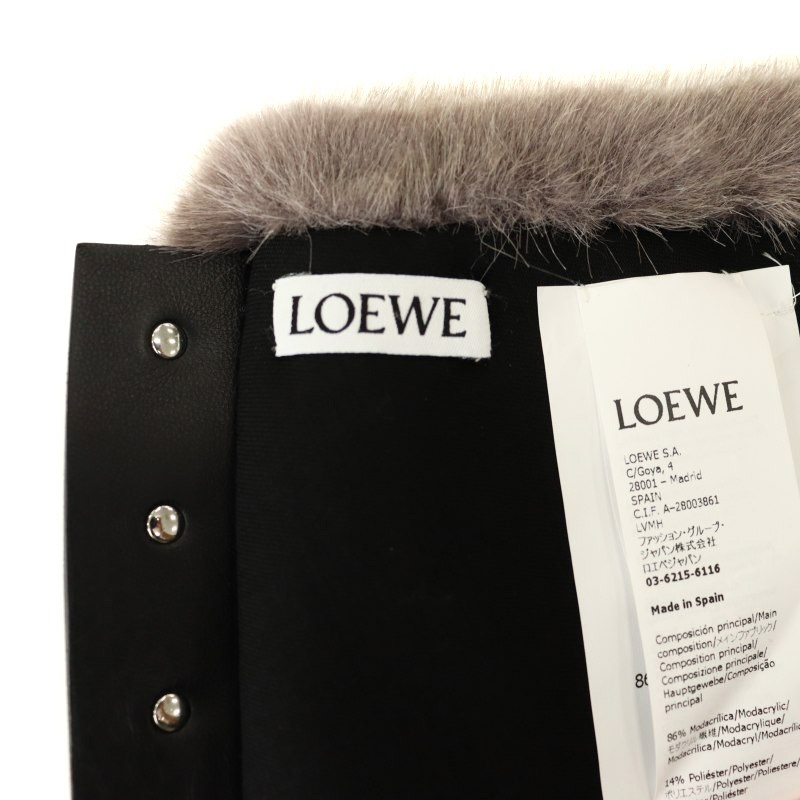 LOEWE ロエベ ファーネックカラー LOEWE/ネックファー