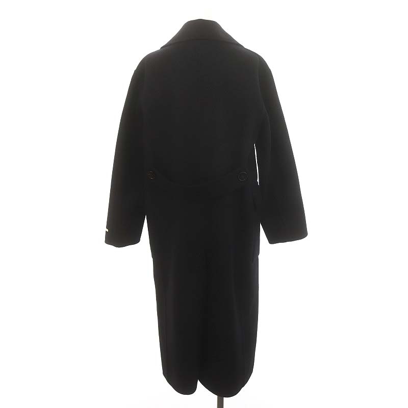 MACKINTOSH ROTHES BACK TAB LONG PEA COAT