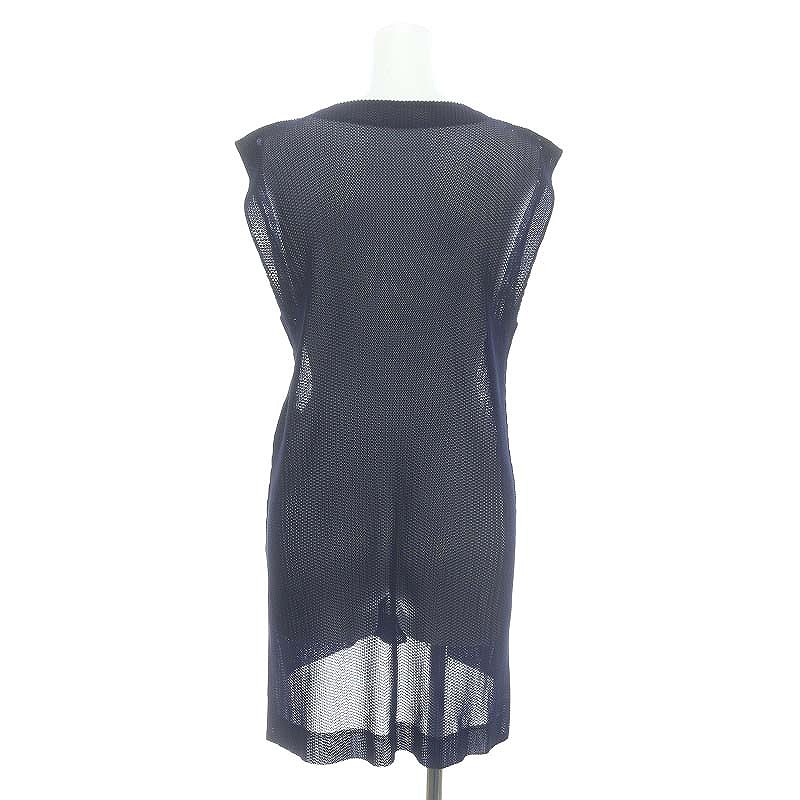 プリーツプリーズ チュニック ネイビー（紺）