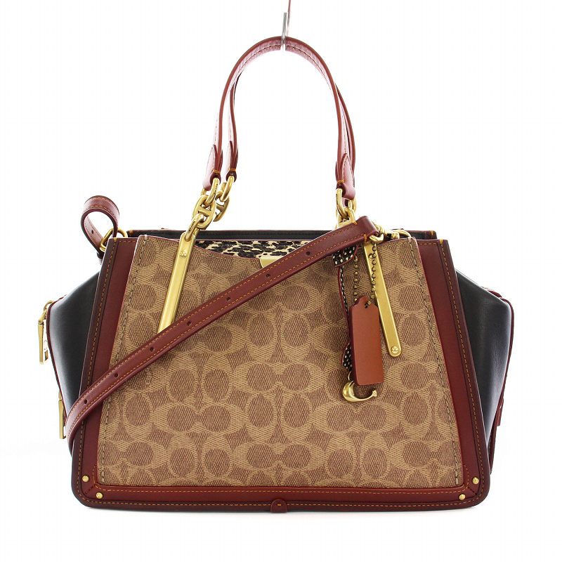 コーチ COACH 38846 ドリーマー シグネチャー ハンドバッグ ショルダー 
