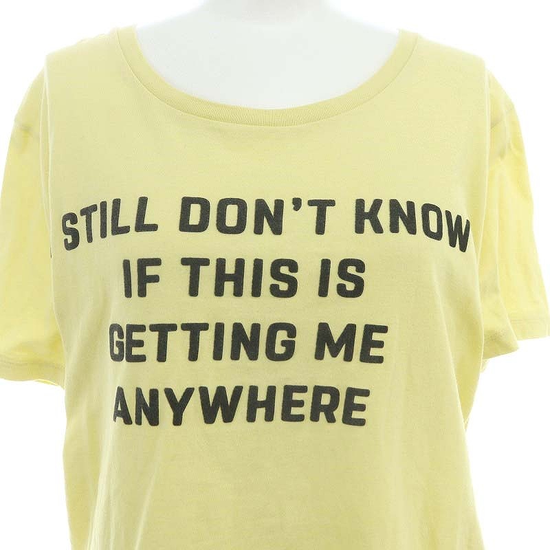 セリーヌ CELINE フロッキーロゴTシャツ カットソー 半袖 ロゴ S