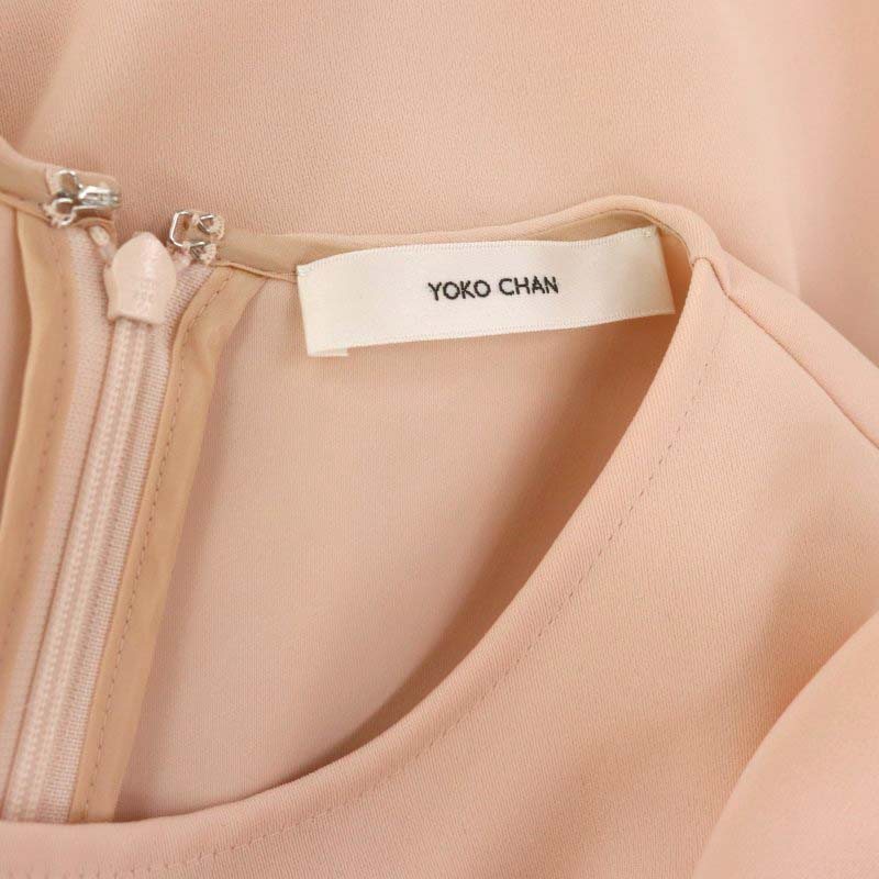 ヨーコチャン YOKO CHAN ショートスリーブ フレアブラウス プル 