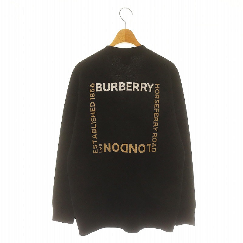 burberry カーディガン　ニット　バックインターシャ　vネック　バーバリー burberry カーディガンニットバックインターシャvネックバーバリー