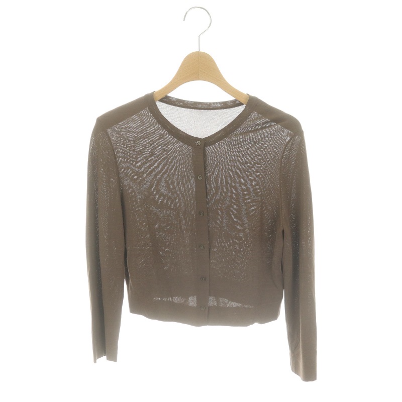 フォクシーFOXEY★アッパースタンダードカーディガン★38★マスカット フォクシーFOXEY☆アッパースタンダードカーディガン☆38