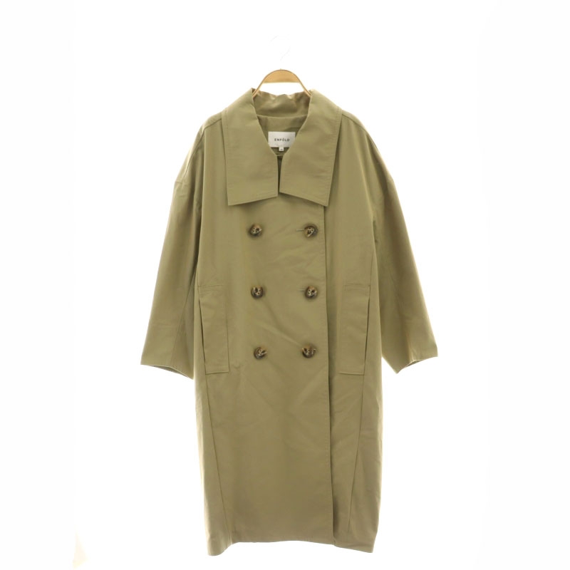ENFOLD エンフォルド ロングトレンチコート