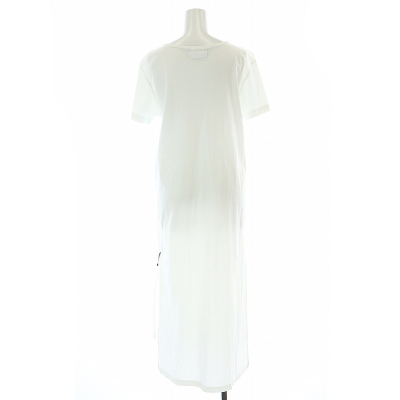 ディーゼル DIESEL ロゴ刺繍 カットソーワンピース ミモレ ロング 半袖