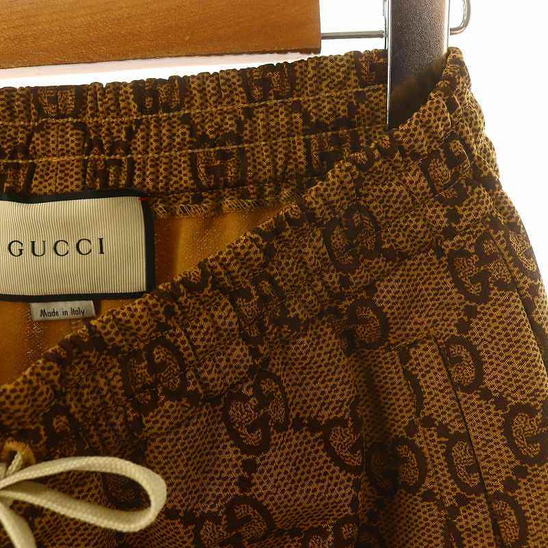 グッチ GUCCI GG柄テクニカルジャージーパンツ スウェットパンツ グッチ GUCCI GG柄テクニカルジャージーパンツ スウェットパンツ