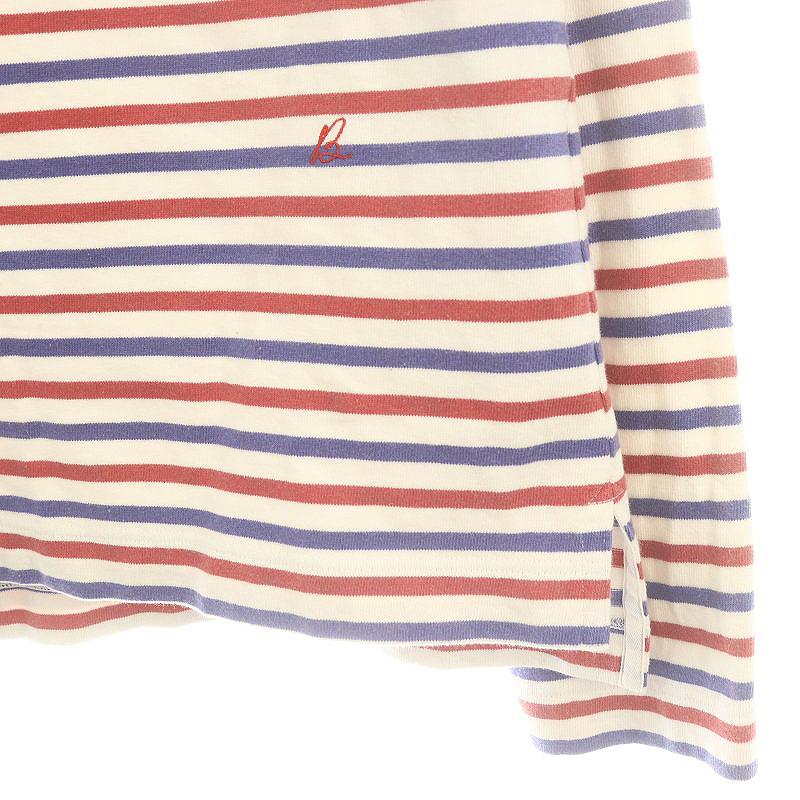マディソンブルー BORDER BOAT NECK PO プルオーバー カットソー 長袖 バスクシャツ ボーダー 01 マルチカラー /MI ■OS ■SH レディース マディソンブルー MADISONBLUE BORDER BOAT NECK PO プル
