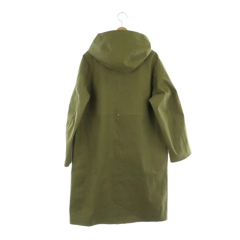 マッキントッシュ　コート フード付き　カーキ マッキントッシュ MACKINTOSH GRANISH ゴム引きミリタリーフーデッド