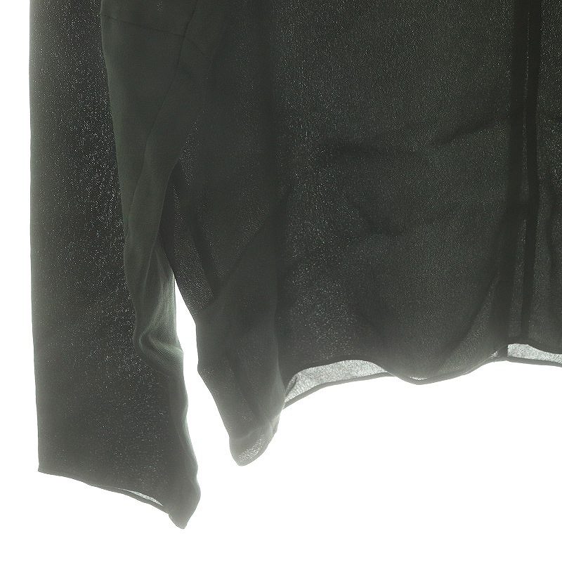 Plage - プラージュ シルクレーヨンリボン ブラウス ボウタイ シャツ 長袖 F 緑 プラージュ Plage 23AW シルクレーヨンリボン SILK RAYON BOW