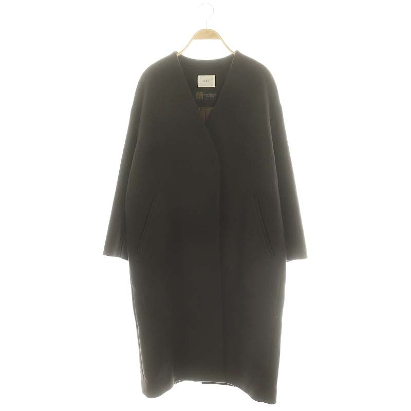 IENA MANTECO ダークブラウン ロングコート IENA MANTECO ダークブラウン ロングコート