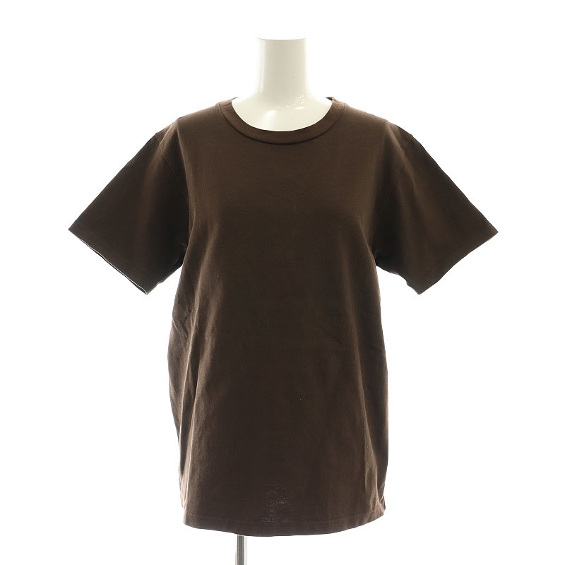 MUSE de Deuxieme Classe GLANCE Tシャツ ブラウン Deuxieme Classe EVERYDAY T-Shirt ブラウン（DEUXIEME CLASSE