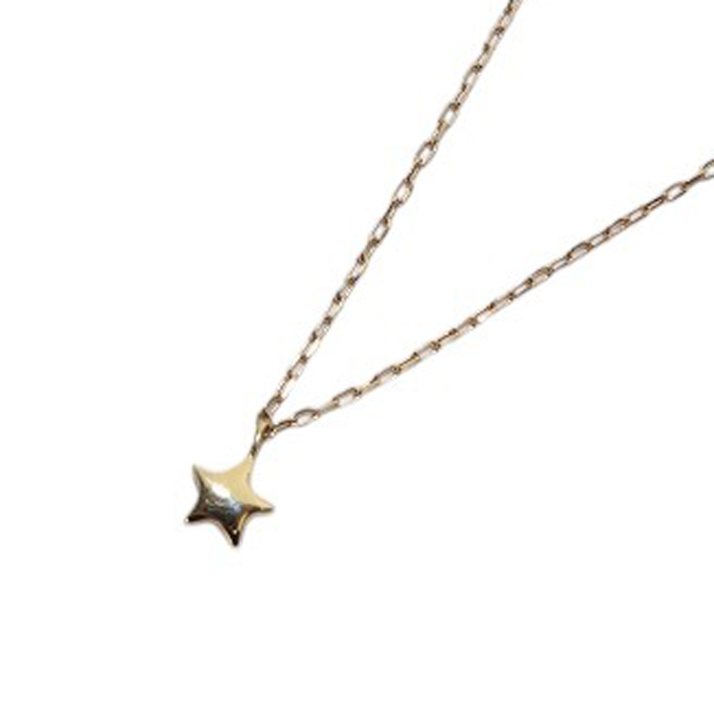 エナソルーナ enasoluna 近年モデル K18 Star necklace ネックレス 