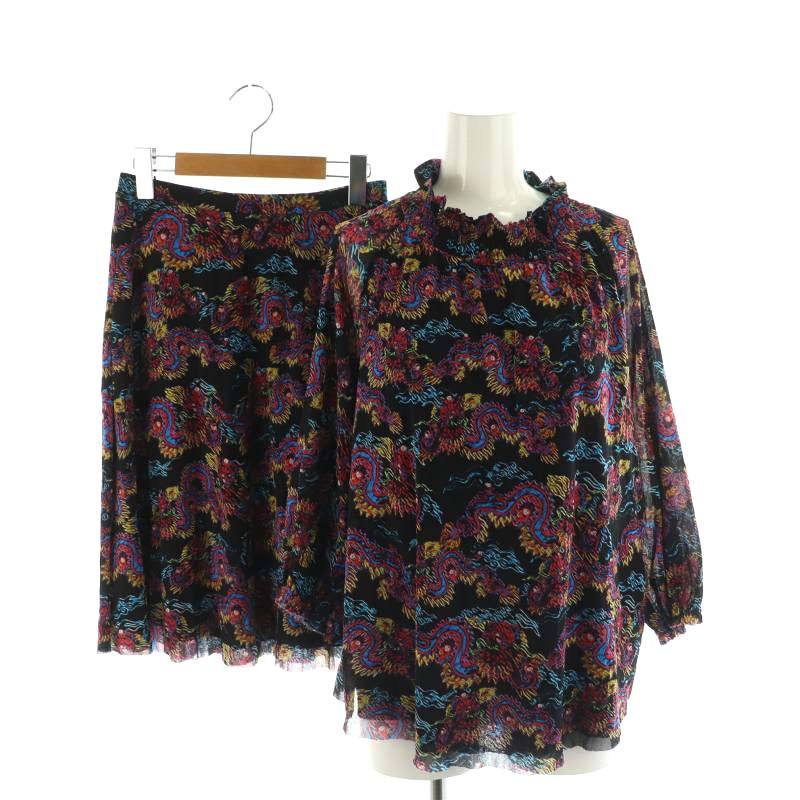 極美品 VIVIENNE TAM ヴィヴィアンタム ブラウス パワーネット XL