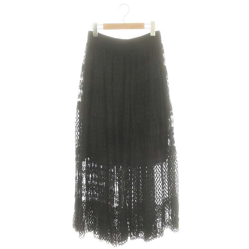ヴィヴィアンタム　ロングスカート サイズ40 ヴィヴィアンタム VIVIENNE TAM レーススカート ロング フレア