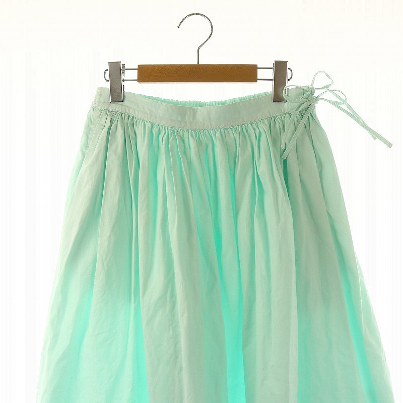 Drawer ドゥロワー 36 ミントカラースカート ドゥロワー春スカート36
