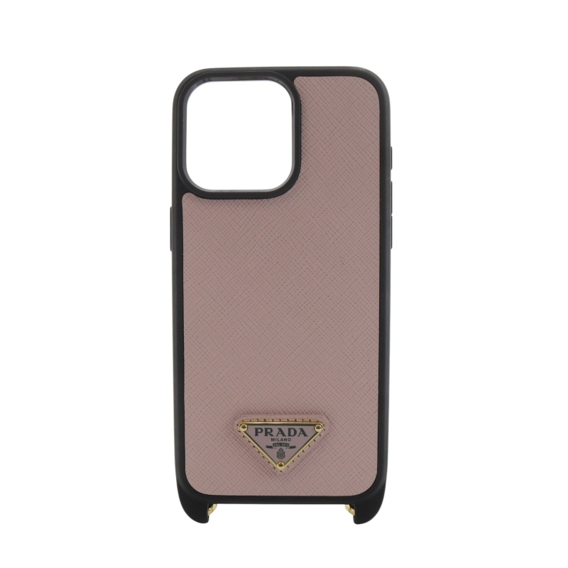 プラダ PRADA スマホケース iPhone 14 PRO MAXケース 三角プレート