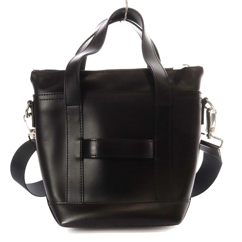 再値下げ！ 極美品　マリメッコ　レザー　バッグ　2way マリメッコ新作レザーバッグ、“ウニッコ柄”パンチング入りの2WAY