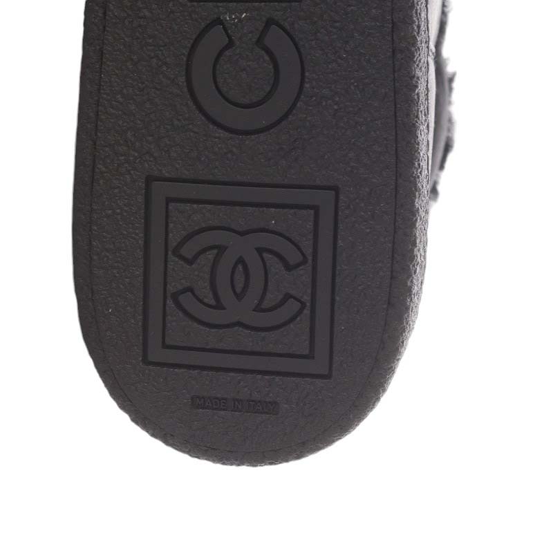 未使用品 シャネル CHANEL スポーツライン ムートンブーツ ミドル
