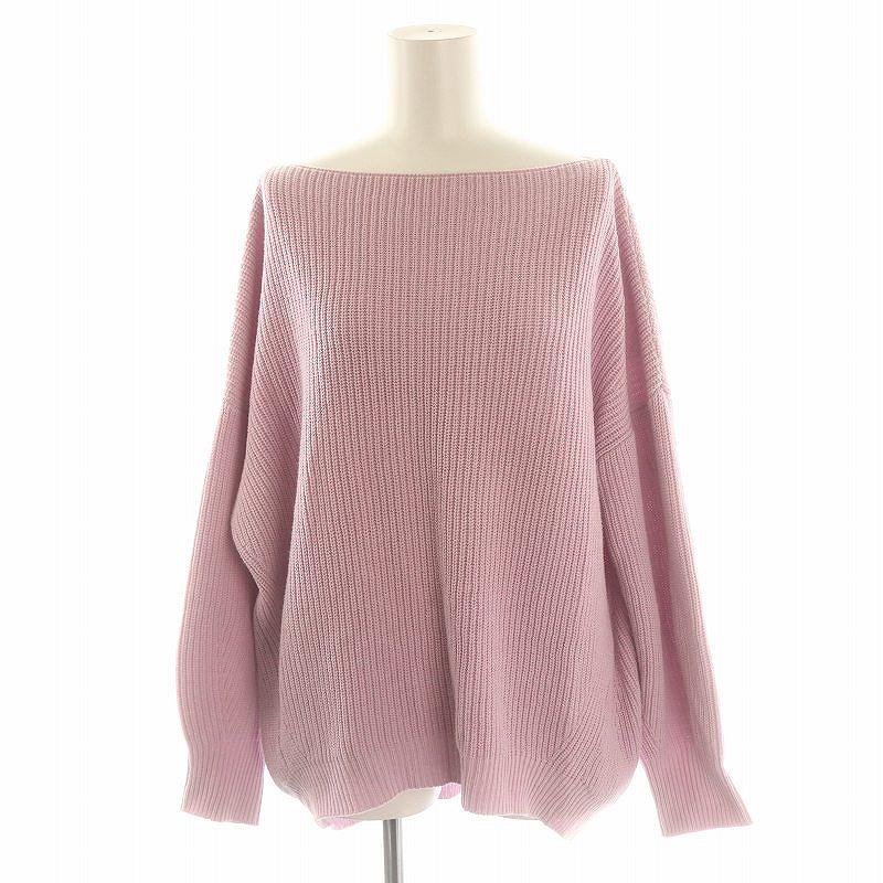 ルージュヴィフ Rouge vif 近年モデル ハイバルあぜ ニットプル  